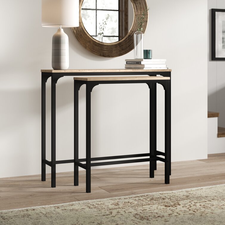 Wayfair silver deals console table